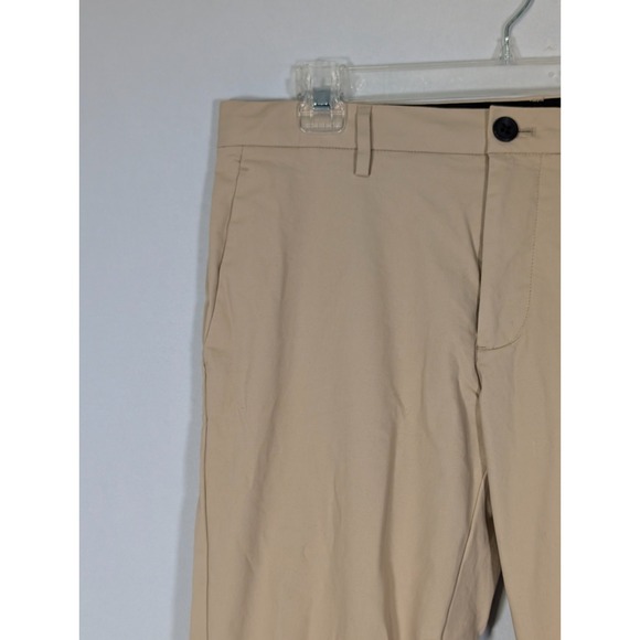 Bonobos 3XDry Tech Pants Mens 30x30 Khaki Tailor Fit Performance Stretch - Picture 3 of 12